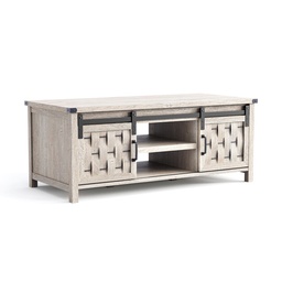 [230035640] Mesa centro 2 puertas Vinh gris