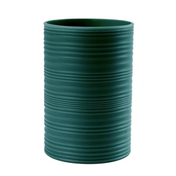 [230038875] Vaso plástico estriado burdeo