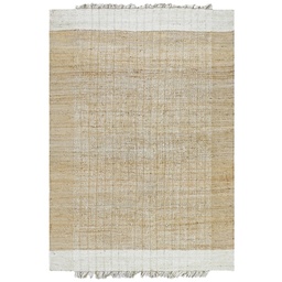 [230039672] Alfombra 200x300cm Cliford negro blanco