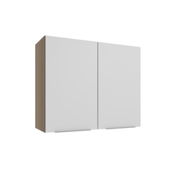 [230040627] Aéreo cocina Stella blanco 2 puertas 80cm