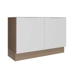 [230040629] Base cocina Stella blanco 2 puertas 120cm