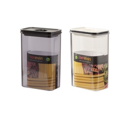 [230040827] Contenedor plástico hermético blanco/negro 2,5lt