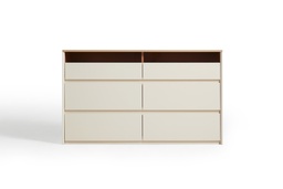 [230041609] Cómoda 6 cajones Estonia