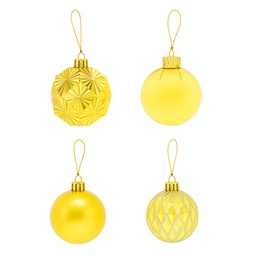 [230042136] Bola navidad 6cm 20pcs dorado