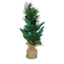 [230042319] Adorno árbol navidad 45cm arreglo piñas