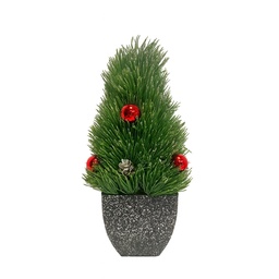 [230042325] Adorno árbol navidad 35cm bolas navidad rojo 