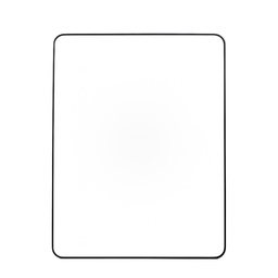 [230043028] Espejo rectangular 79x59cm negro