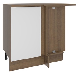 [230043245] Base esquinero Stella blanco 1 puerta 94cm