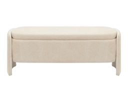 [230043508] Banqueta con almacenaje Orsay beige