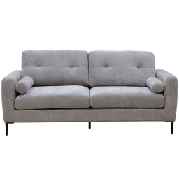 [230043831] Sofá 3 cuerpos Eclipse gris oscuro