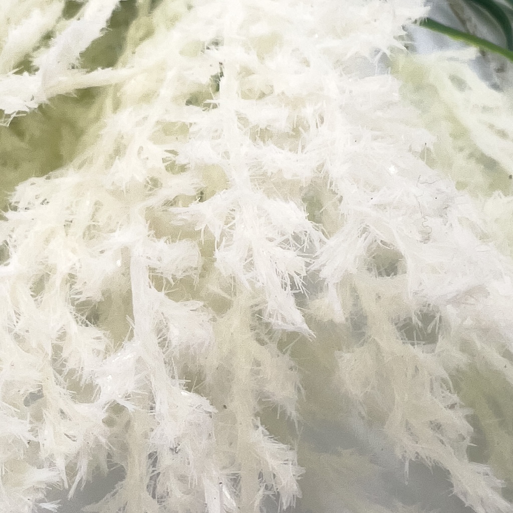 Pasto artificial blanco 59cm