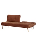 Futón Bergen rosado