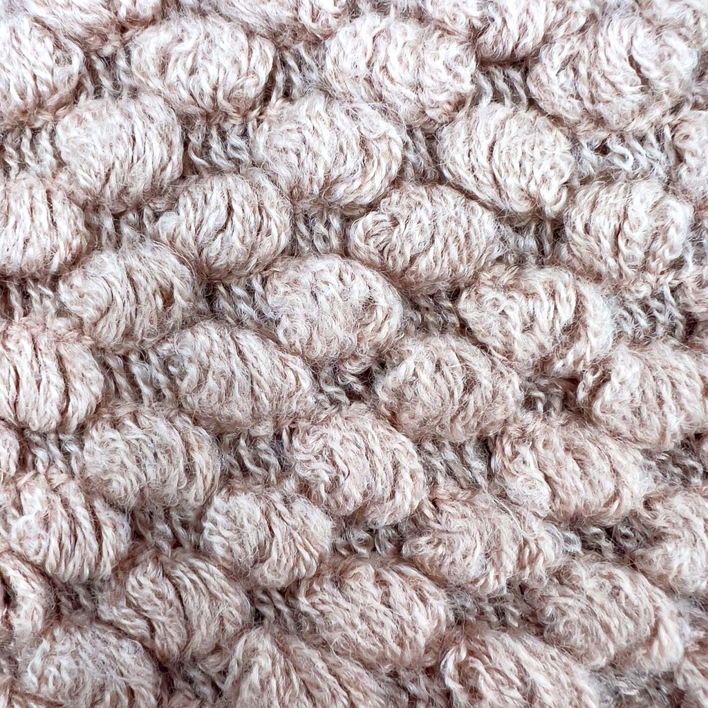 Manta tejida rosado 127x125cm