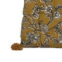 Cojín silla print amarillo 40x40cm