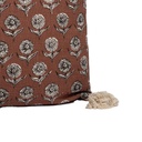 Cojín print naranjo 45x45cm