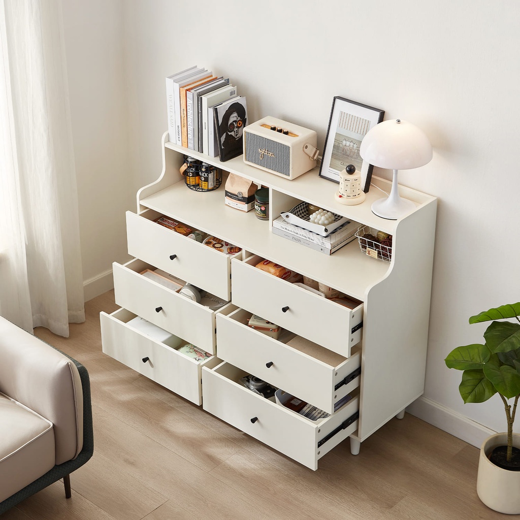 Cómoda 6 cajones Mali