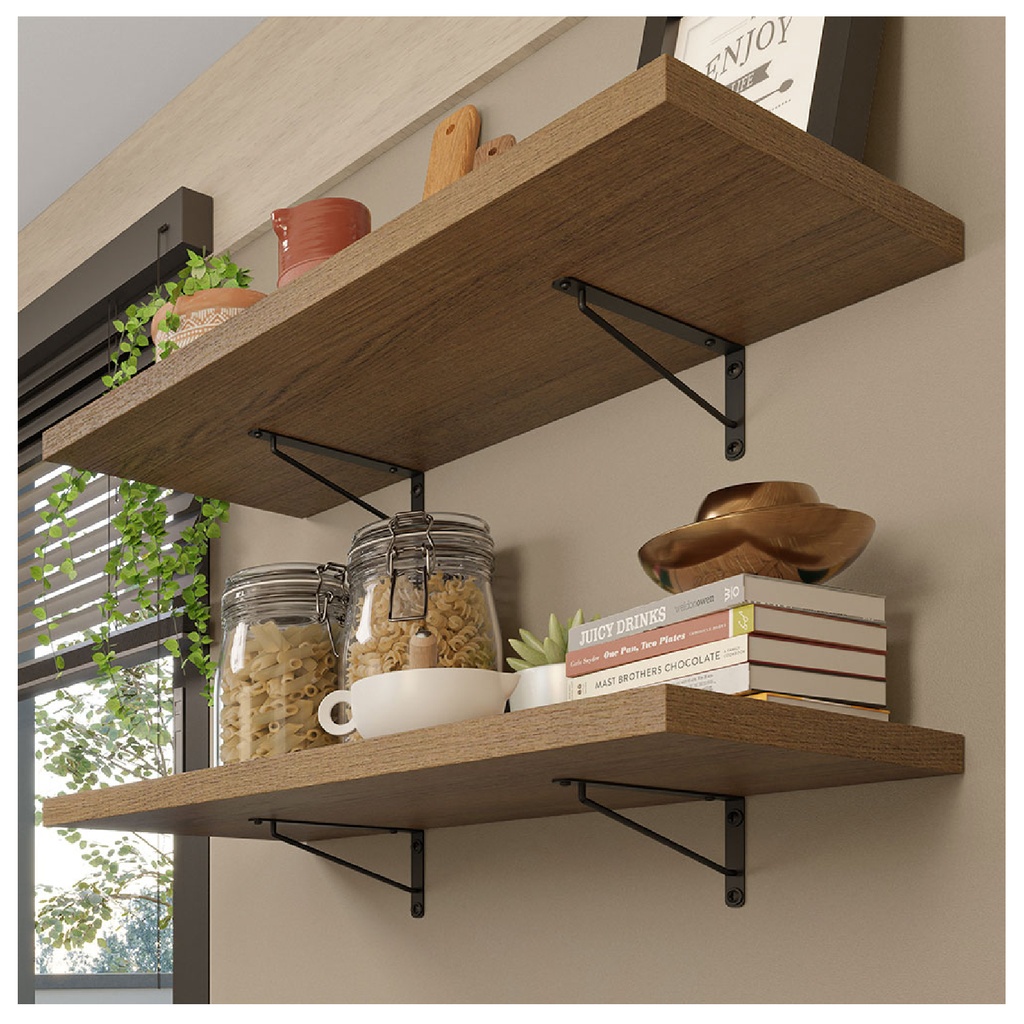 Repisa cocina Agata set de 2 60cm