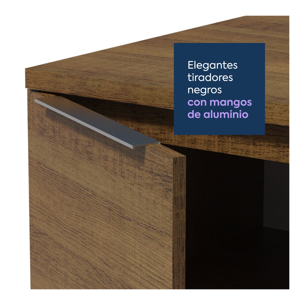 Base cocina Stella café 1 puerta 60cm