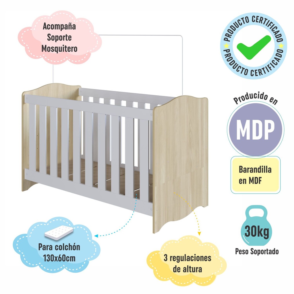 Cuna Encanto 3 en 1