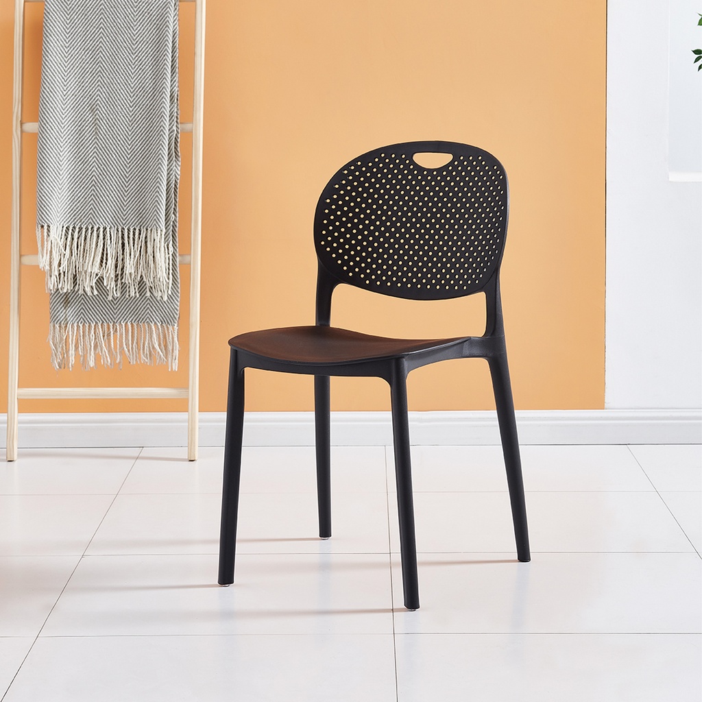 Silla Baum negro
