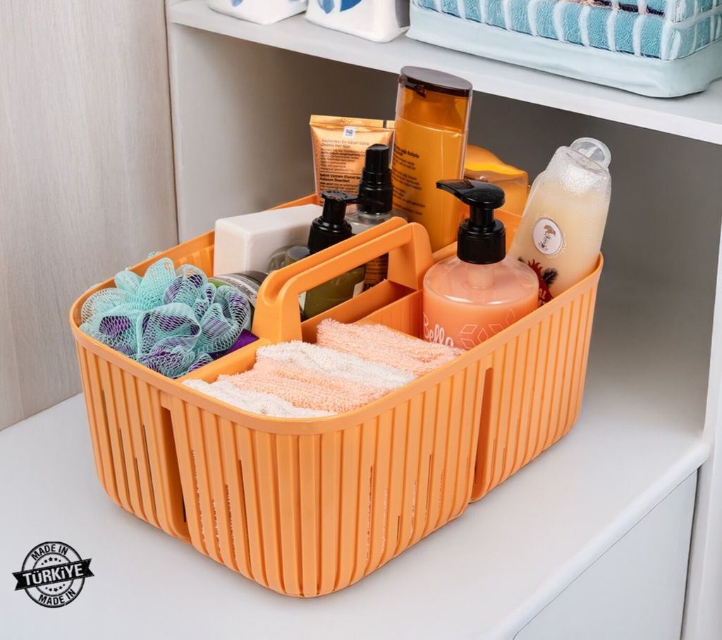 Canasto organizador plástico 22,3x31,2x15,5cm