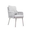 Juego comedor terraza 6 sillas Milano