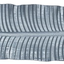 Bandeja hoja ondas 47x16cm plástica gris