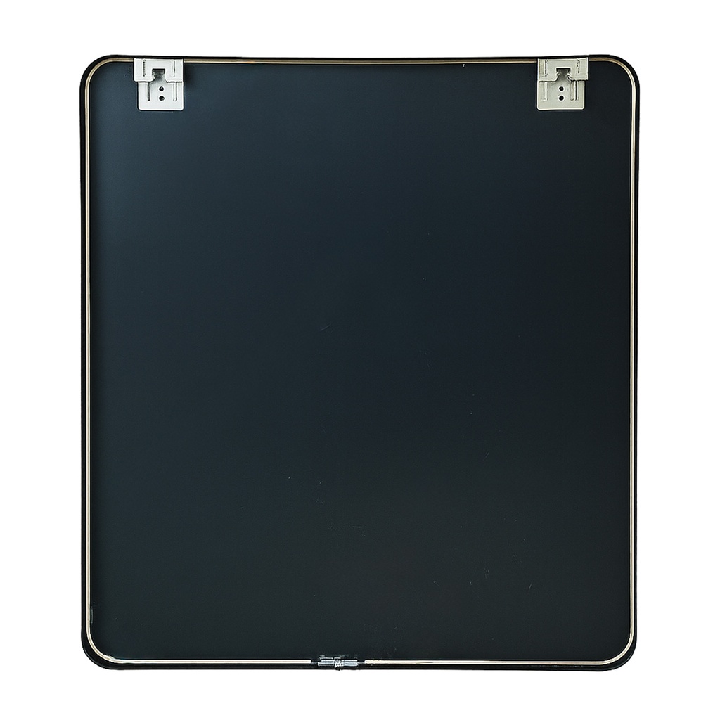 Espejo rectangular 99x80cm negro