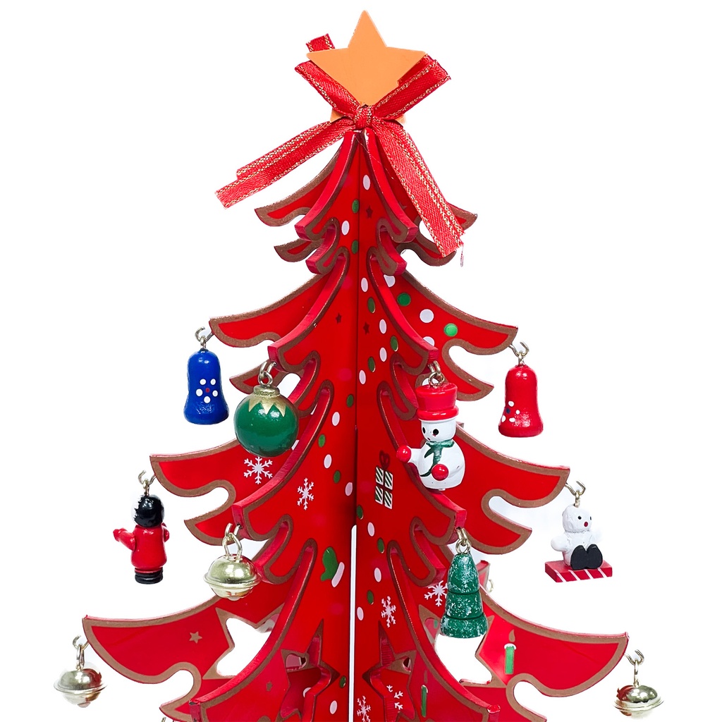 Caja musical 21cm árbol navidad