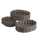 Set de 3 Canastos Ovalados