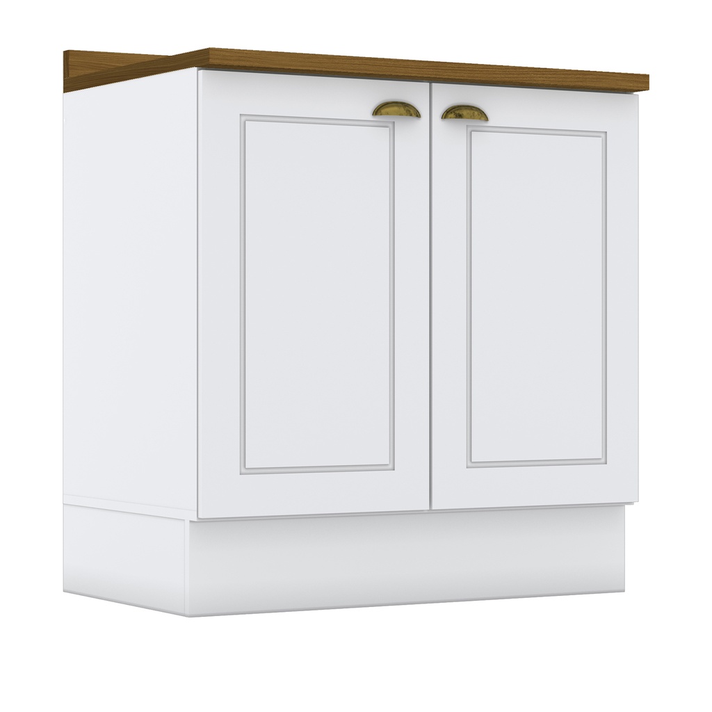 Base Cocina Americana 2 Puertas 80cm