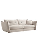 Sofá 3 cuerpos Larisa blanco