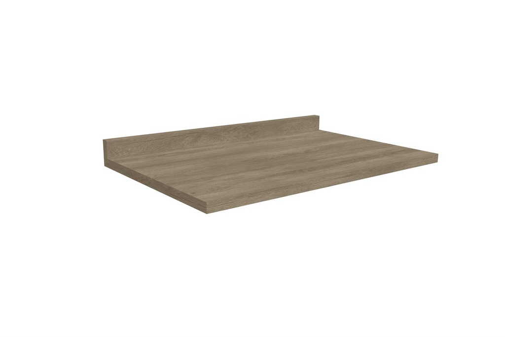 Cubierta de cocina Nogal 80cm