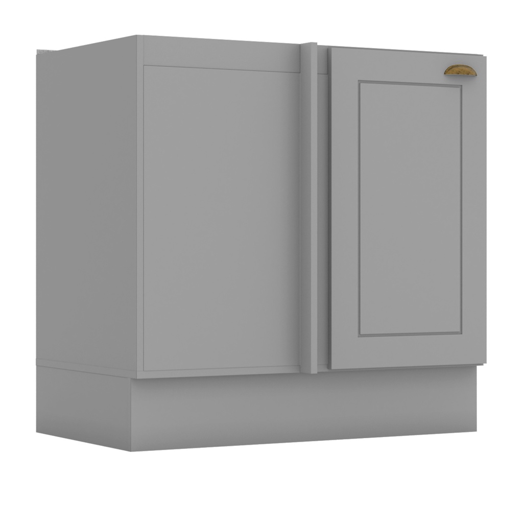 Base esquinero Americana gris 84cm