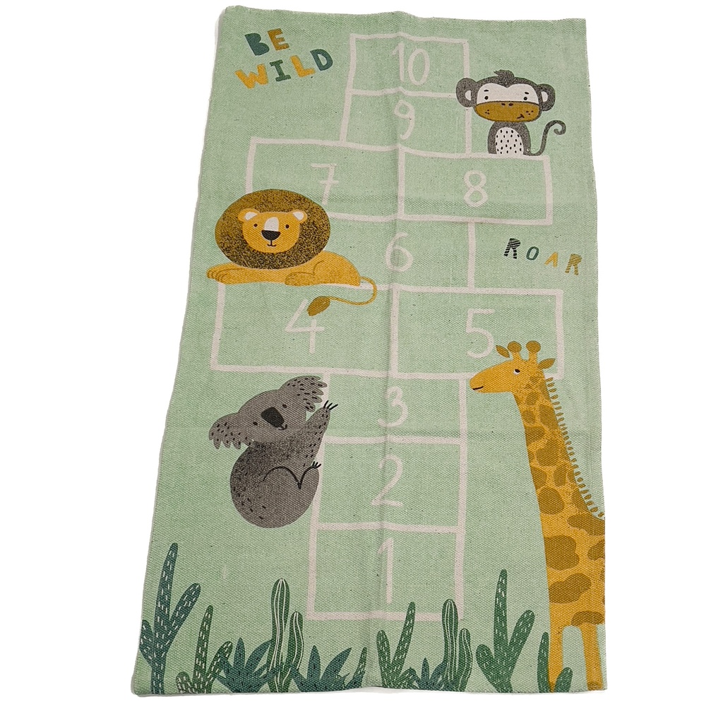 Alfombra infantil 140x70cm safari