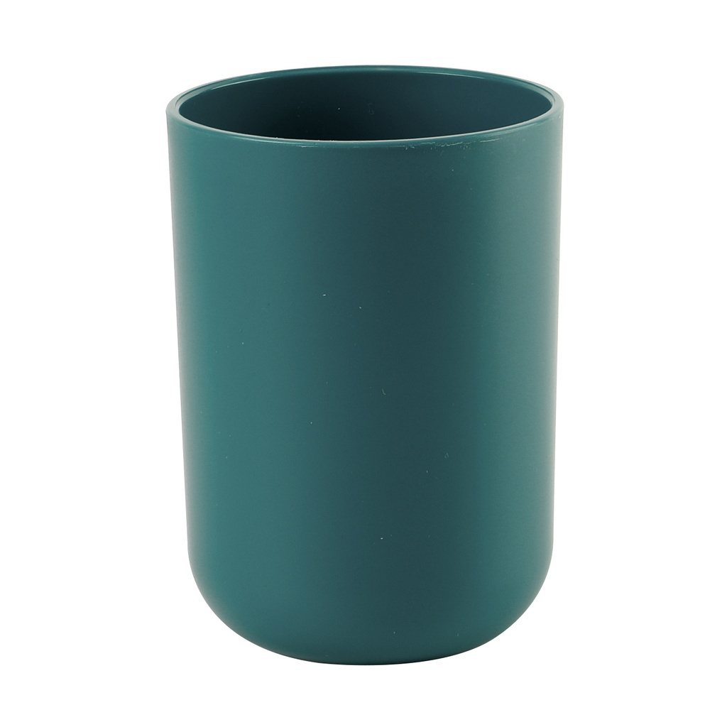 Vaso plástico turquesa 7,5x10,3cm