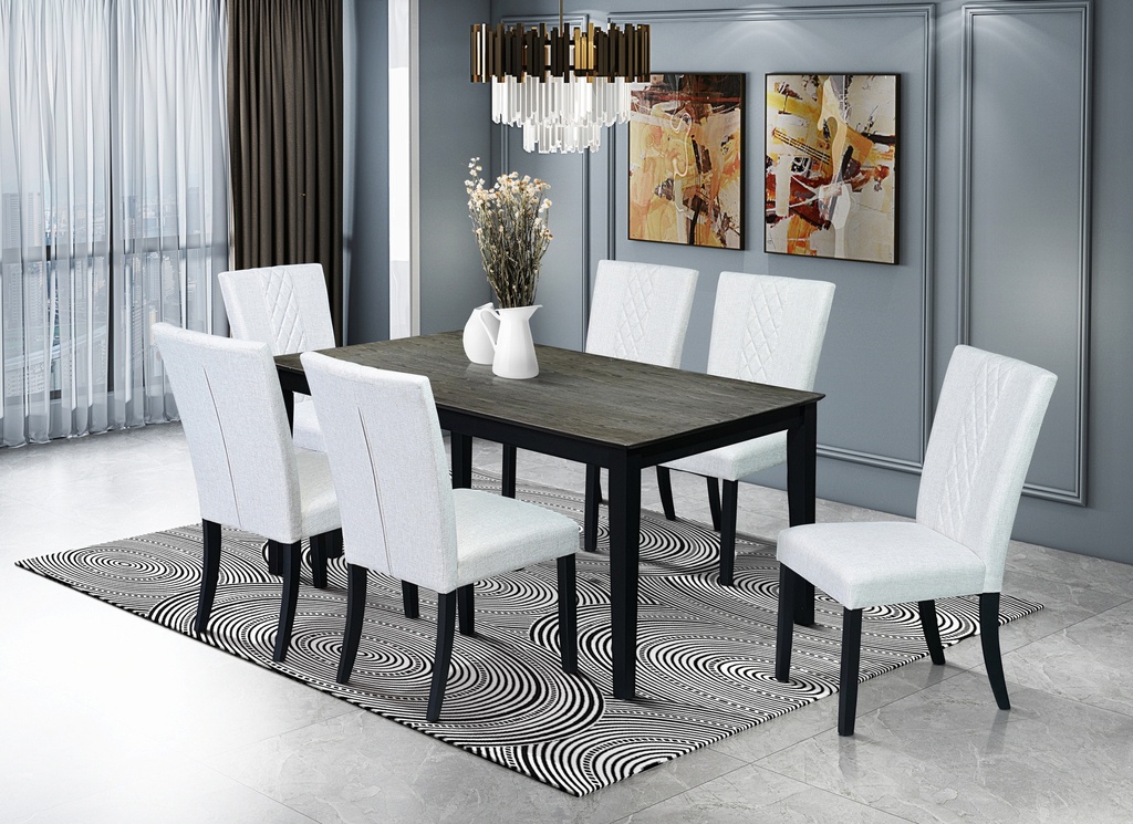 Juego comedor 6 sillas Kerdasa