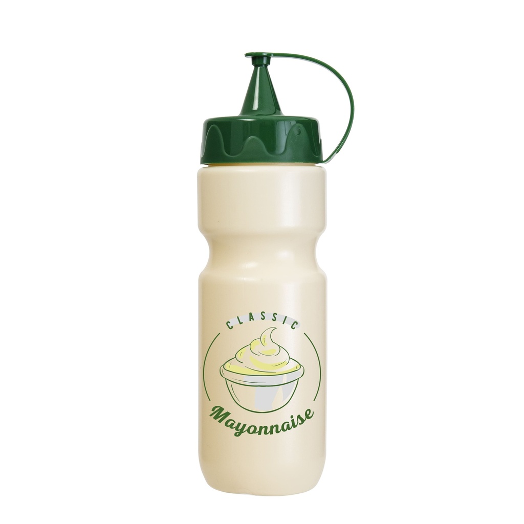 Botella plástica para mayonesa 660ml