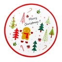 Plato navidad 22cm