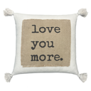 Cojín 43x43cm love you