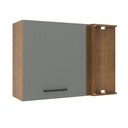 Aéreo esquinero Agata gris 1 puerta 94cm 