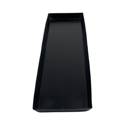 [230034357] Bandeja metálica negra 45x12x2cm