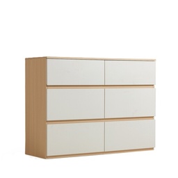 [230036941] Cómoda 6 cajones Belem