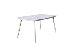 [230045360] Mesa comedor 6 puestos Concord blanco