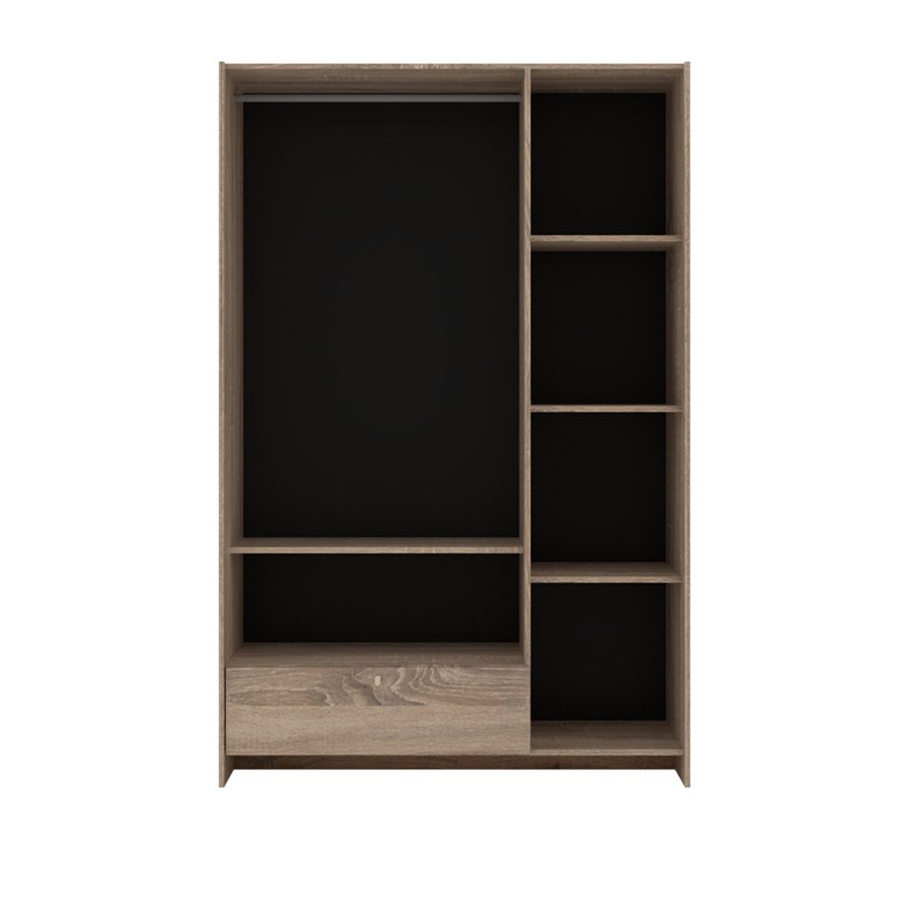 Closet Boegel café claro 3 puertas