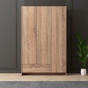 Closet Boegel café claro 3 puertas