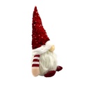 Adorno Pascuero gorro glitter 28cm