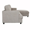 Sofá seccional derecho Saona beige