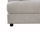 Sofá seccional derecho Saona beige