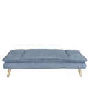 Futón Aveiro gris oscuro